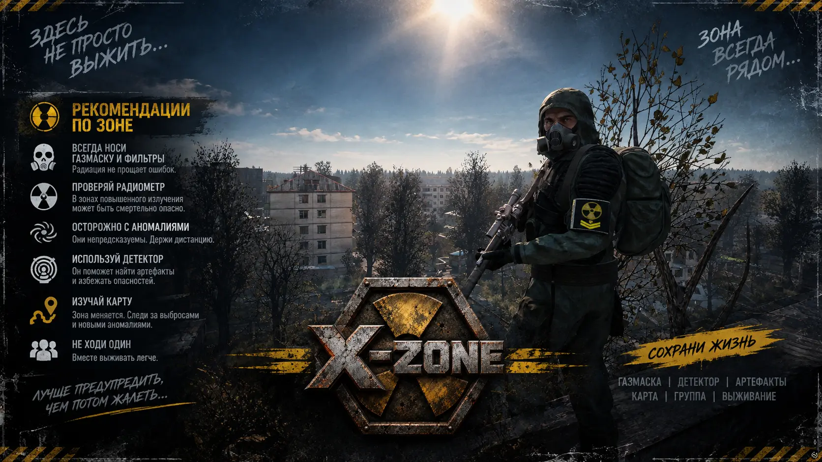 ☢«X-Zone RP | DZ Map»☢